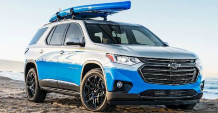 chevy traverse roof rack