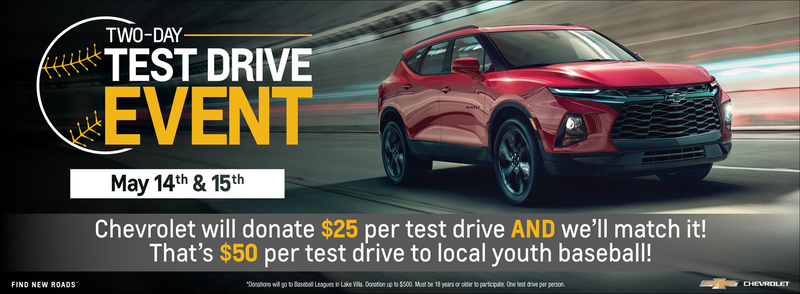 Two-Day Test Drive Event 