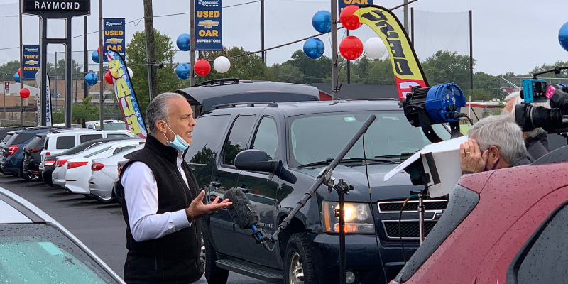 Raymond Auto Group and Mark Scarpelli Receive Visit from ABC’s Good Morning America