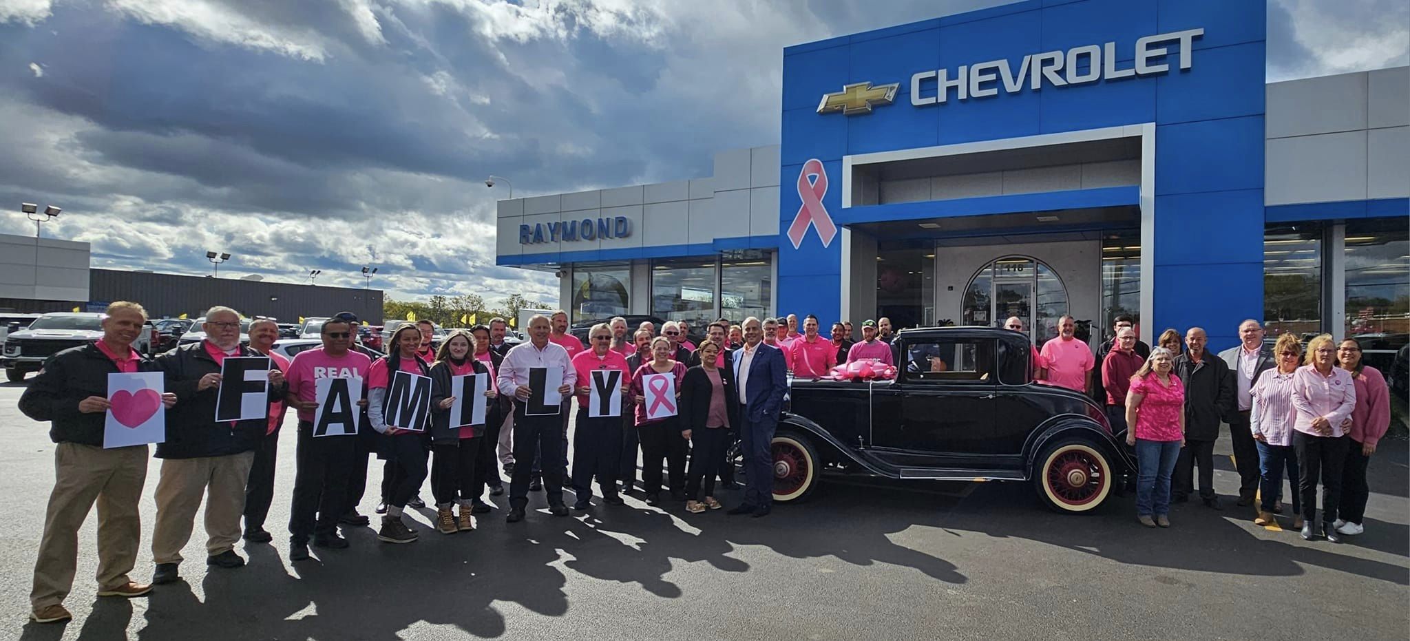 Raymond Chevrolet Breast Cancer Awareness