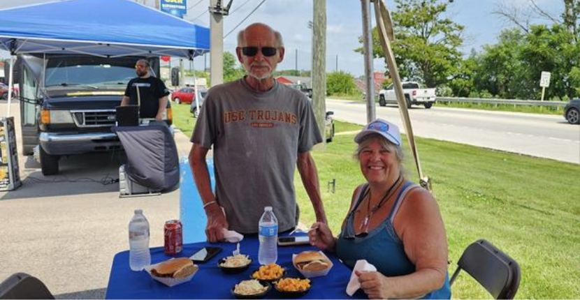 USO BBQ for the Troops