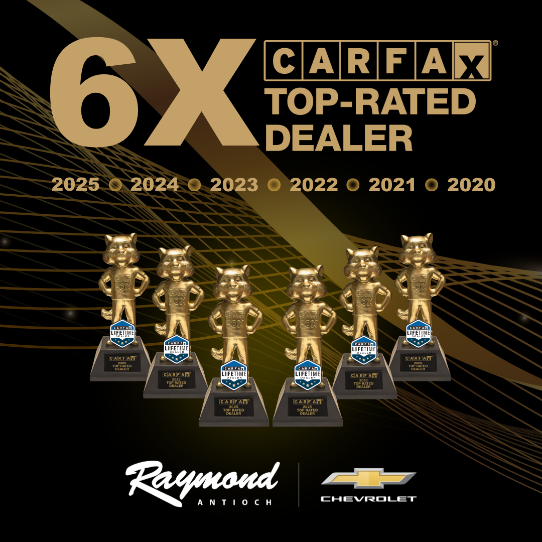 Raymond Chevrolet named CarFax Top-Rated Dealer