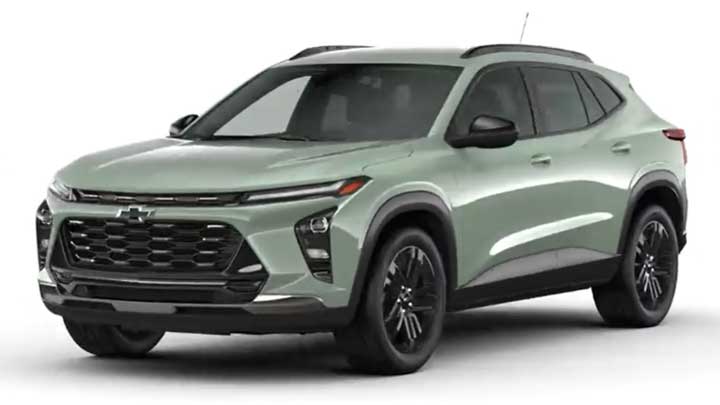 2024 Chevy Trax in Cacti Green