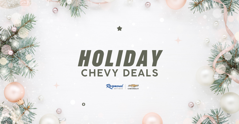 Visit Raymond Chevrolet in Antioch, IL for Amazing Holiday Chevy Deals